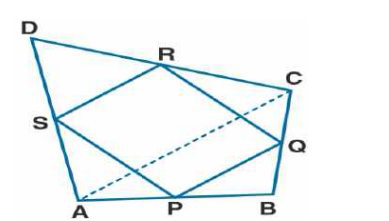 Question 5 Image - M L Aggarwal - Understanding ICSE Mathematics - Class 9 chapter Mid Point Theorem